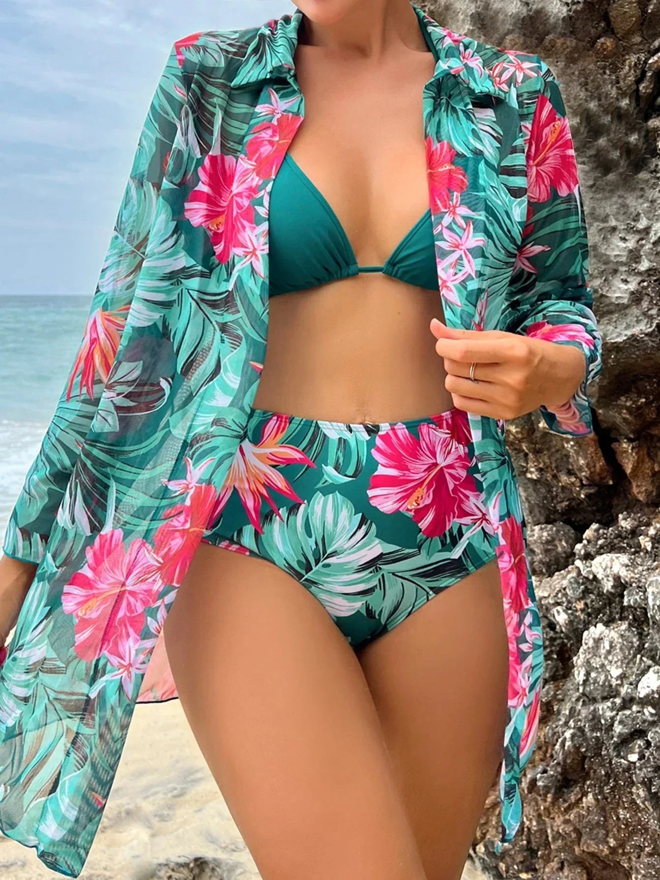 Conjunto Biquíni Luna 3 Peças