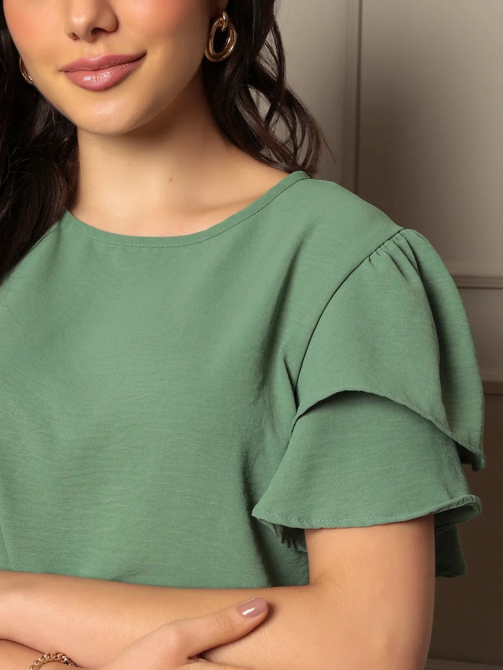Conjunto Feminino Blusa e Calça Pantalona