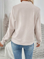 Jaqueta Bomber Feminina Texturizada