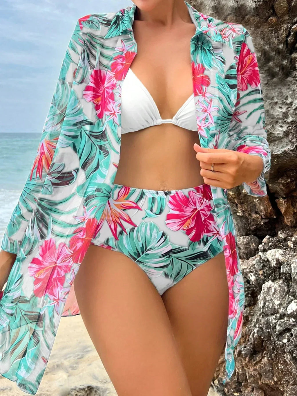 Conjunto Biquíni Luna 3 Peças