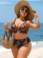Biquini Feminino Estilo Floral