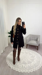 Casaco Trench Coat de Lã Batida Berlim – Elegância e Conforto