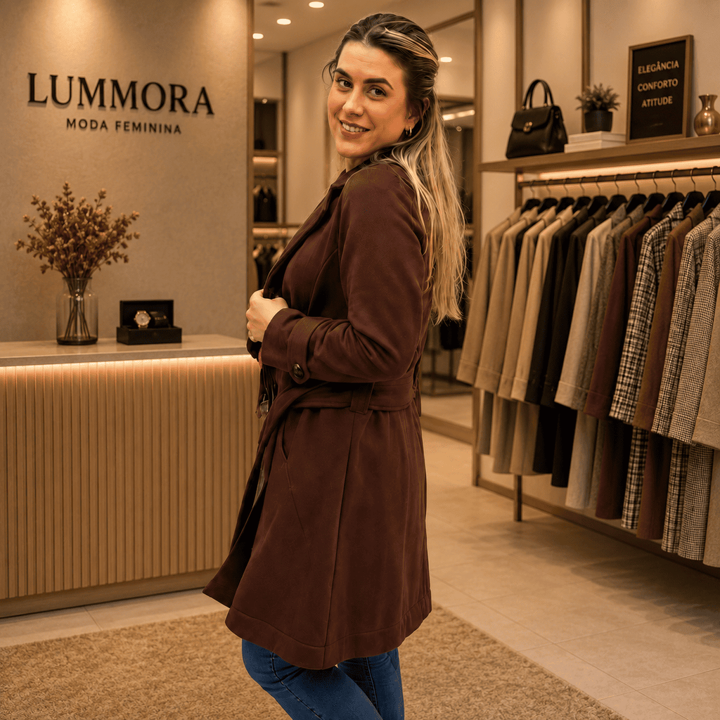 Casaco Feminino Verona® – Elegância e Conforto para os Dias Frios