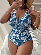 Tankini feminino estampado