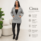 Casaco Marinna® – Conforto e Estilo para os Dias Frios + Brinde Exclusivo