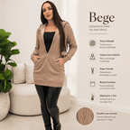 Casaco Marinna® – Conforto e Estilo para os Dias Frios + Brinde Exclusivo