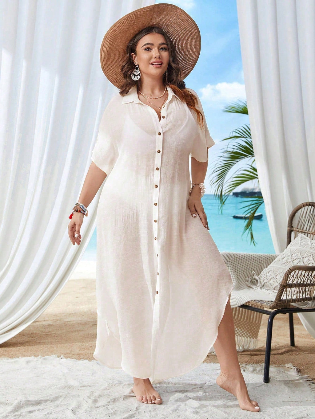 Saída de Praia Feminina Valentina