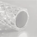 Luminária Cristal de Mesa LED com Controle Remoto