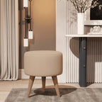 Puff Banqueta Linho Premium Elegante e Conforto