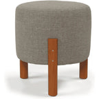 Puff Banqueta Linho Premium Elegante e Conforto