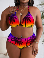 Biquini Feminino (4peças) com Saída e Bandana