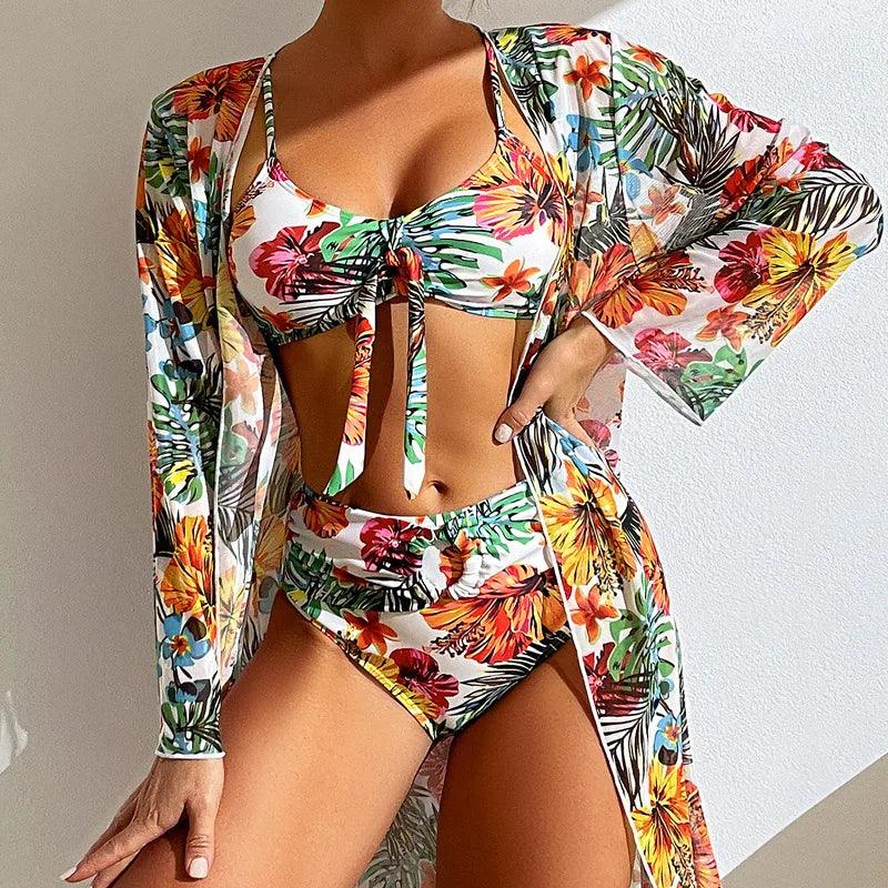 Conjunto Biquíni+ Kimono Aline