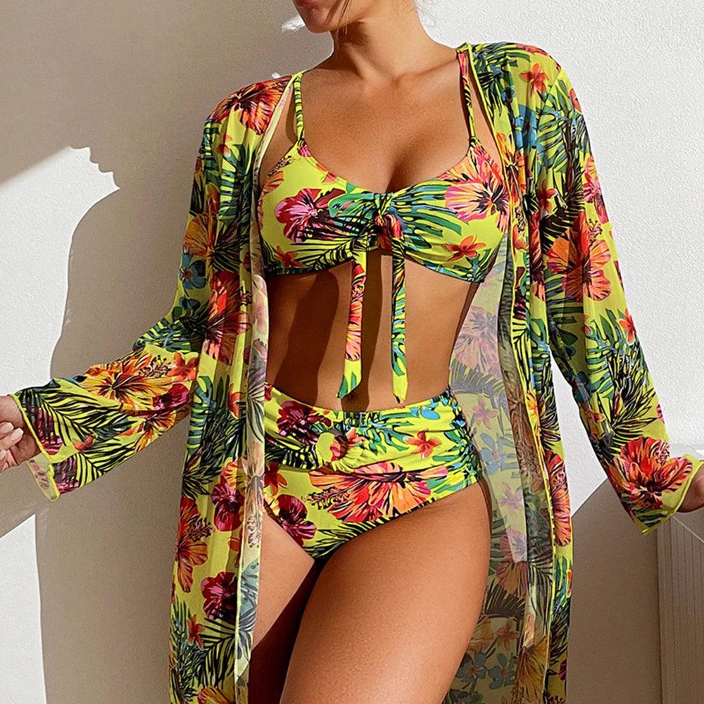 Conjunto Biquíni+ Kimono Aline