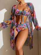 Conjunto Biquíni+ Kimono Aline