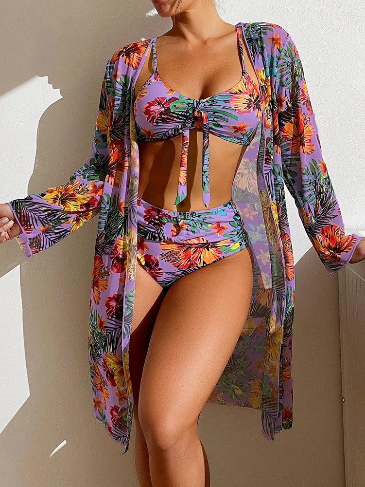 Conjunto Biquíni+ Kimono Aline
