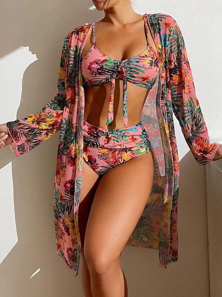 Conjunto Biquíni+ Kimono Aline