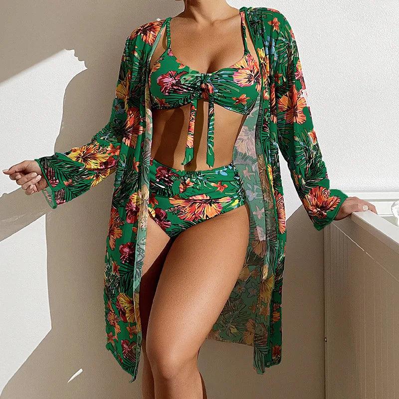 Conjunto Biquíni+ Kimono Aline