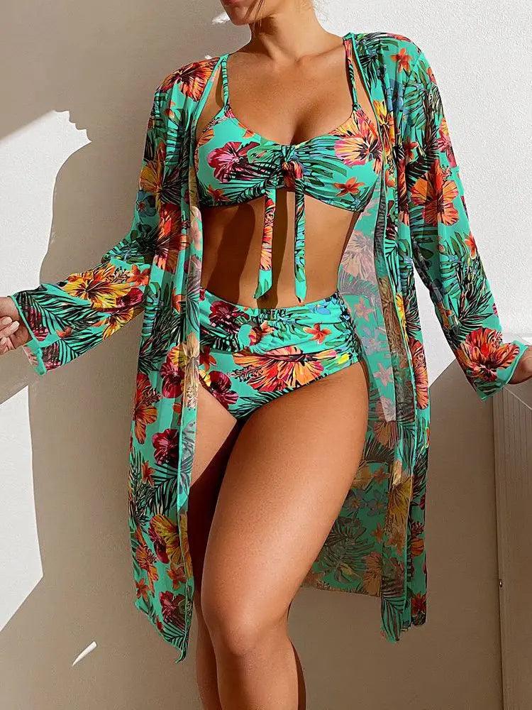 Conjunto Biquíni+ Kimono Aline