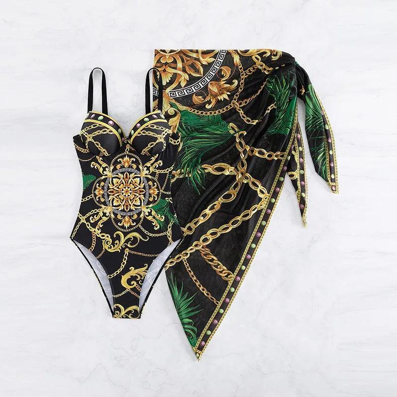 Conjunto Maiô com Saída Glamm