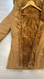 Parka de Lã Batida Suíça – Elegância e Conforto